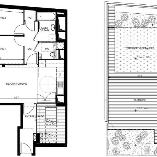 Annonces VILLEJUIF : Appartement | PARIS (75018) | 64.00m2 | 1 225 000 € 