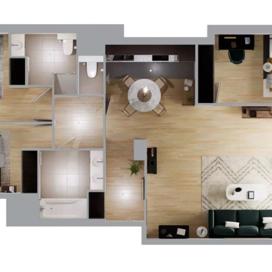 Annonces VILLEJUIF : Appartement | BOULOGNE-BILLANCOURT (92100) | 89.00m2 | 1 100 000 € 