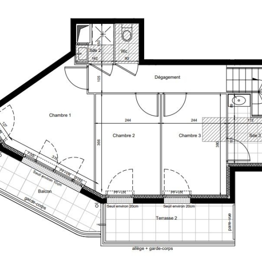  Annonces VILLEJUIF : Apartment | CHAMPIGNY-SUR-MARNE (94500) | 94 m2 | 427 000 &euro; 
