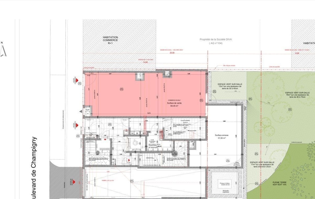 Annonces VILLEJUIF : Local / Bureau | SAINT-MAUR-DES-FOSSES (94100) | 96 m2 | 588 000 &euro; 