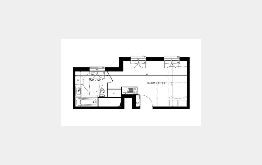 Annonces VILLEJUIF : Appartement | YERRES (91330) | 24 m2 | 155 000 &euro; 