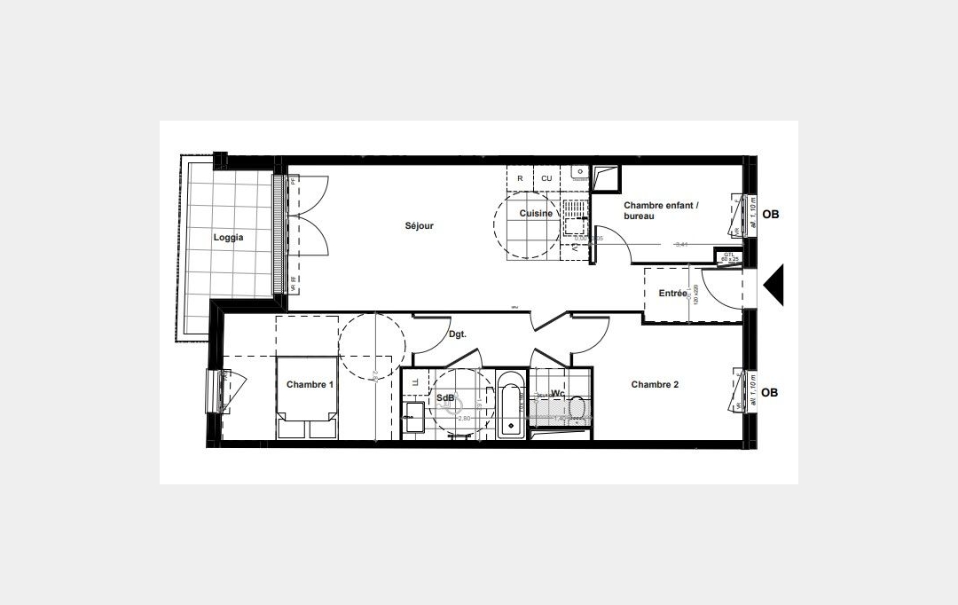 Annonces VILLEJUIF : Appartement | MONTREUIL (93100) | 65 m2 | 345 000 &euro; 