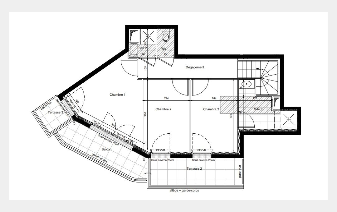 Annonces VILLEJUIF : Apartment | CHAMPIGNY-SUR-MARNE (94500) | 94 m2 | 427 000 &euro; 